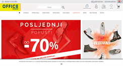 Desktop Screenshot of officeshoes.hr