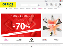 Tablet Screenshot of officeshoes.hr
